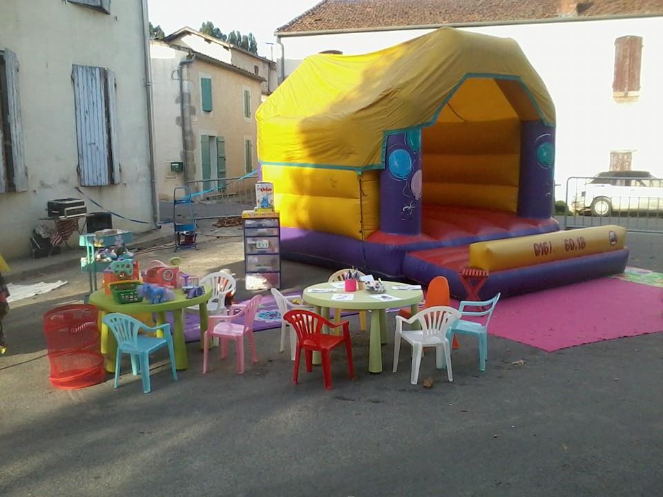 Location de jeux/structures gonflables pour enfants